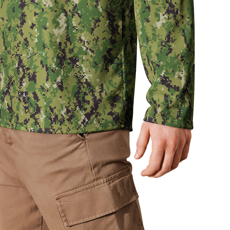 Digital Vertical Tropical Canopy CAMO Unisex Hockey Fan Jersey