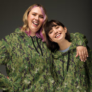 Digital Vertical Tropical Canopy CAMO Unisex Hoodie