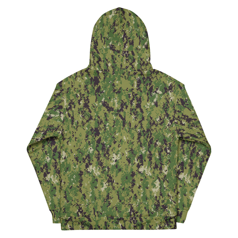 Digital Vertical Tropical Canopy CAMO Unisex Hoodie