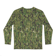 Digital Vertical Tropical Canopy CAMO Unisex Long-Sleeve Shirt
