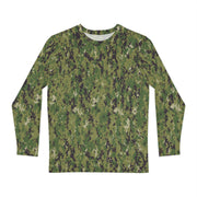 Digital Vertical Tropical Canopy CAMO Unisex Long-Sleeve Shirt - XS
