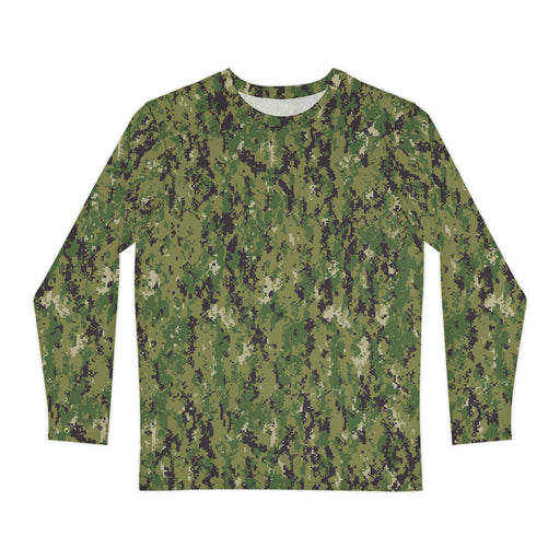 Digital Vertical Tropical Canopy CAMO Unisex Long-Sleeve Shirt - XS