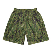 Digital Vertical Tropical Canopy CAMO Unisex Mesh Shorts