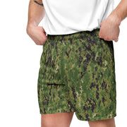 Digital Vertical Tropical Canopy CAMO Unisex Mesh Shorts