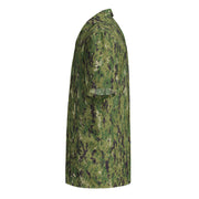Digital Vertical Tropical Canopy CAMO Unisex Short-Sleeve Button Shirt - Button-Up