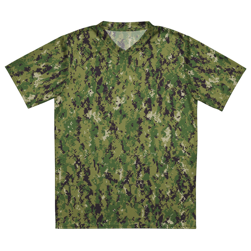 Digital Vertical Tropical Canopy CAMO Unisex Sports Jersey