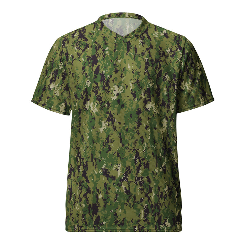 Digital Vertical Tropical Canopy CAMO Unisex Sports Jersey