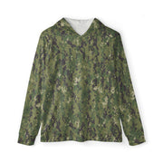 Digital Vertical Tropical Canopy CAMO Unisex Sports Warmup Hoodie - XS