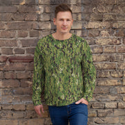 Digital Vertical Tropical Canopy CAMO Unisex Sweatshirt - 2XS