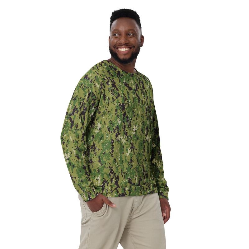 Digital Vertical Tropical Canopy CAMO Unisex Sweatshirt