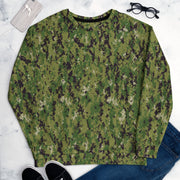 Digital Vertical Tropical Canopy CAMO Unisex Sweatshirt
