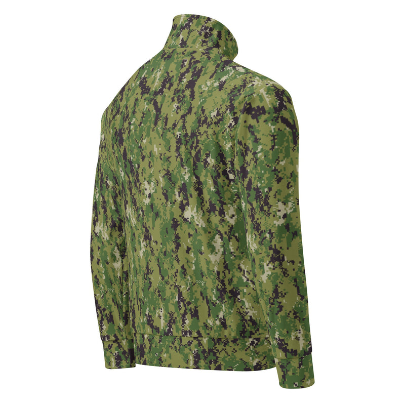 Digital Vertical Tropical Canopy CAMO Unisex Track Jacket