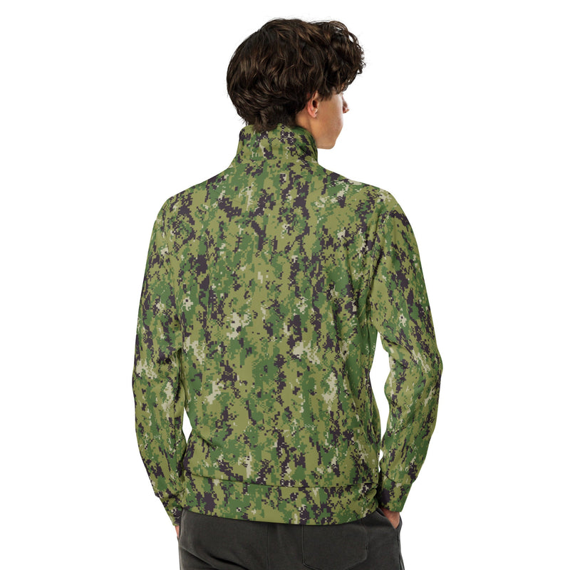 Digital Vertical Tropical Canopy CAMO Unisex Track Jacket
