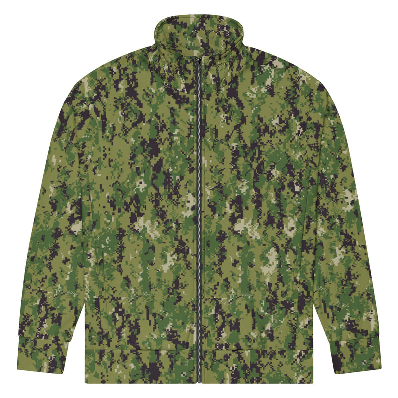 Digital Vertical Tropical Canopy CAMO Unisex Track Jacket