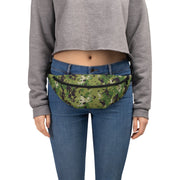 Digital Vertical Tropical Canopy CAMO Waist Pack - Bag