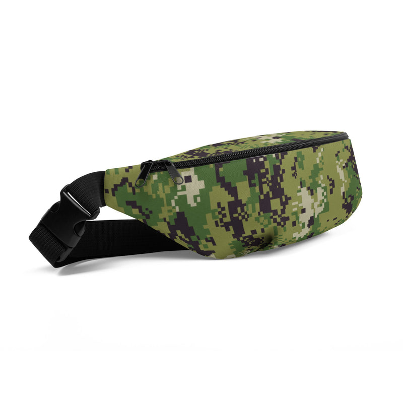 Digital Vertical Tropical Canopy CAMO Waist Pack - Bag