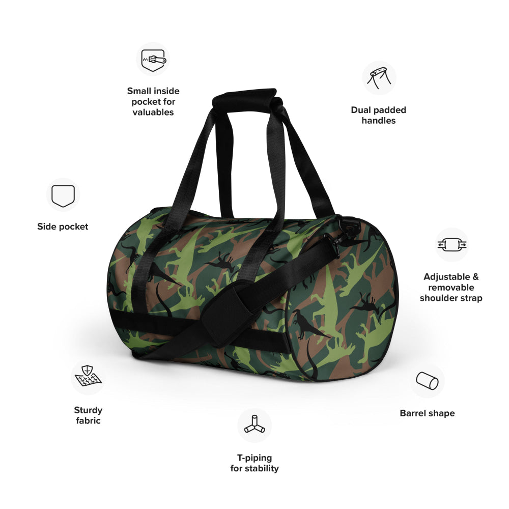 Dinosaur CAMO gym bag - Gym Bag