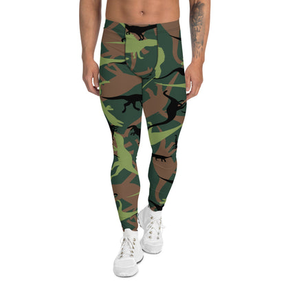 Dinosaur CAMO Men’s Leggings - XS - Mens