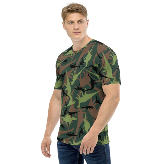 Dinosaur CAMO Men’s T-shirt - Mens T-Shirt