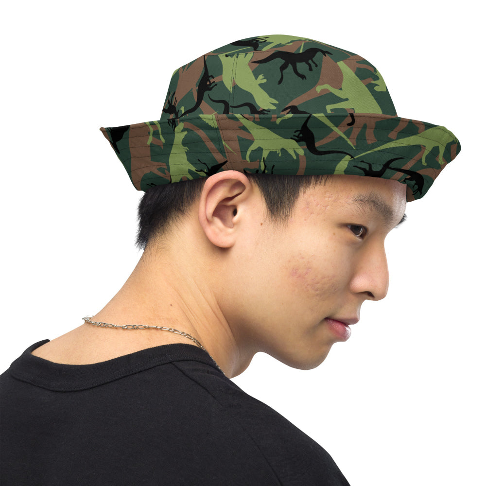 Dinosaur CAMO Reversible bucket hat - Bucket Hat