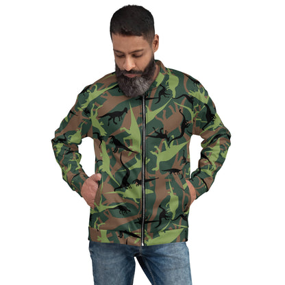 Dinosaur CAMO Unisex Bomber Jacket