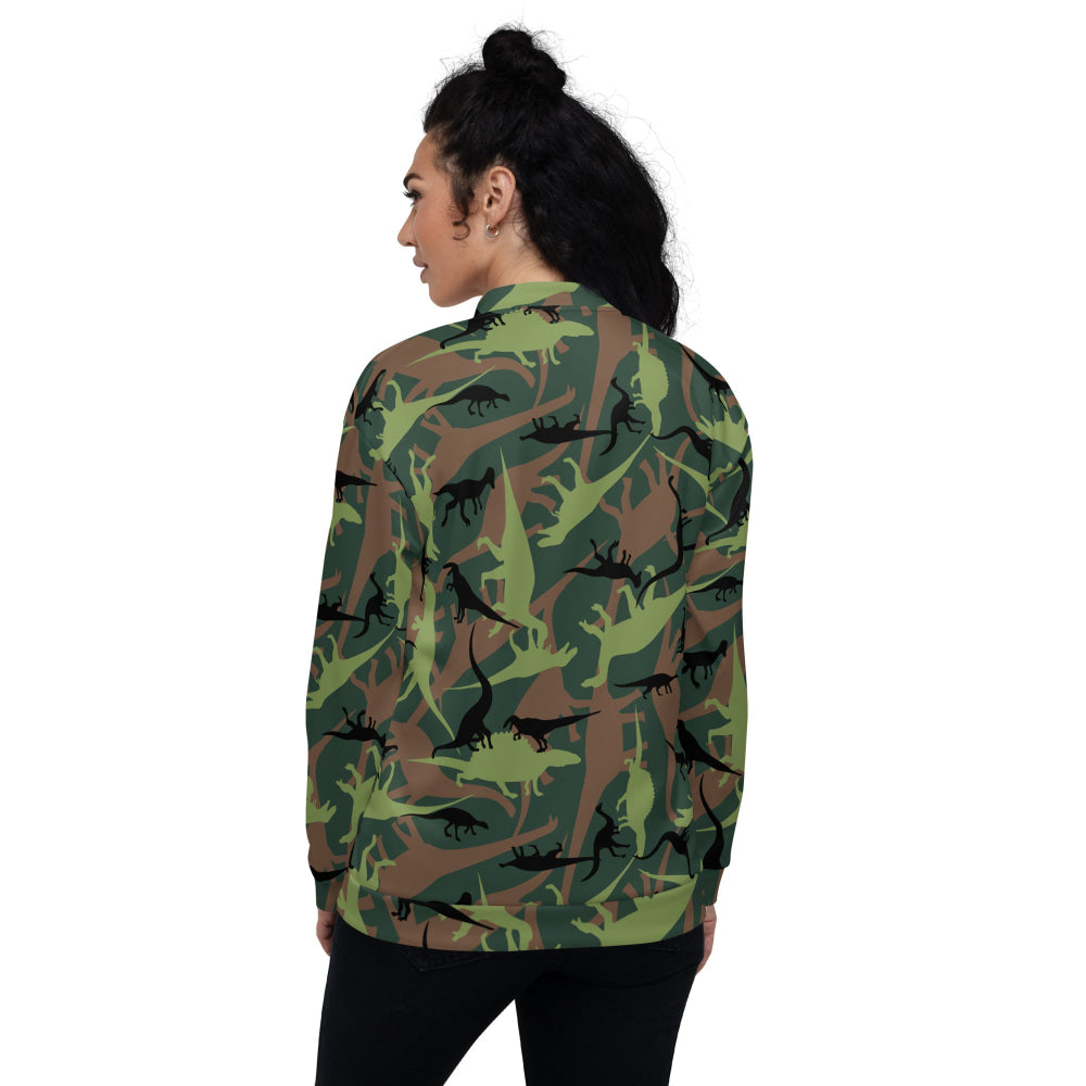 Dinosaur CAMO Unisex Bomber Jacket