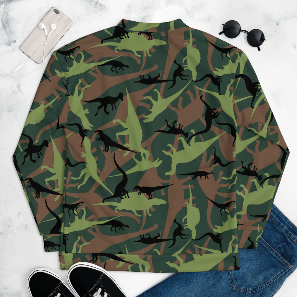 Dinosaur CAMO Unisex Bomber Jacket