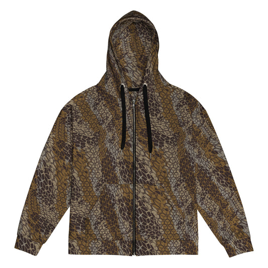 Dragon Skin Desert CAMO Unisex zip hoodie - Zip Hoodie