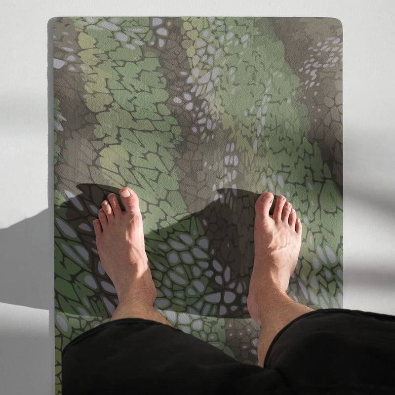 Dragon Skin Green CAMO Yoga mat