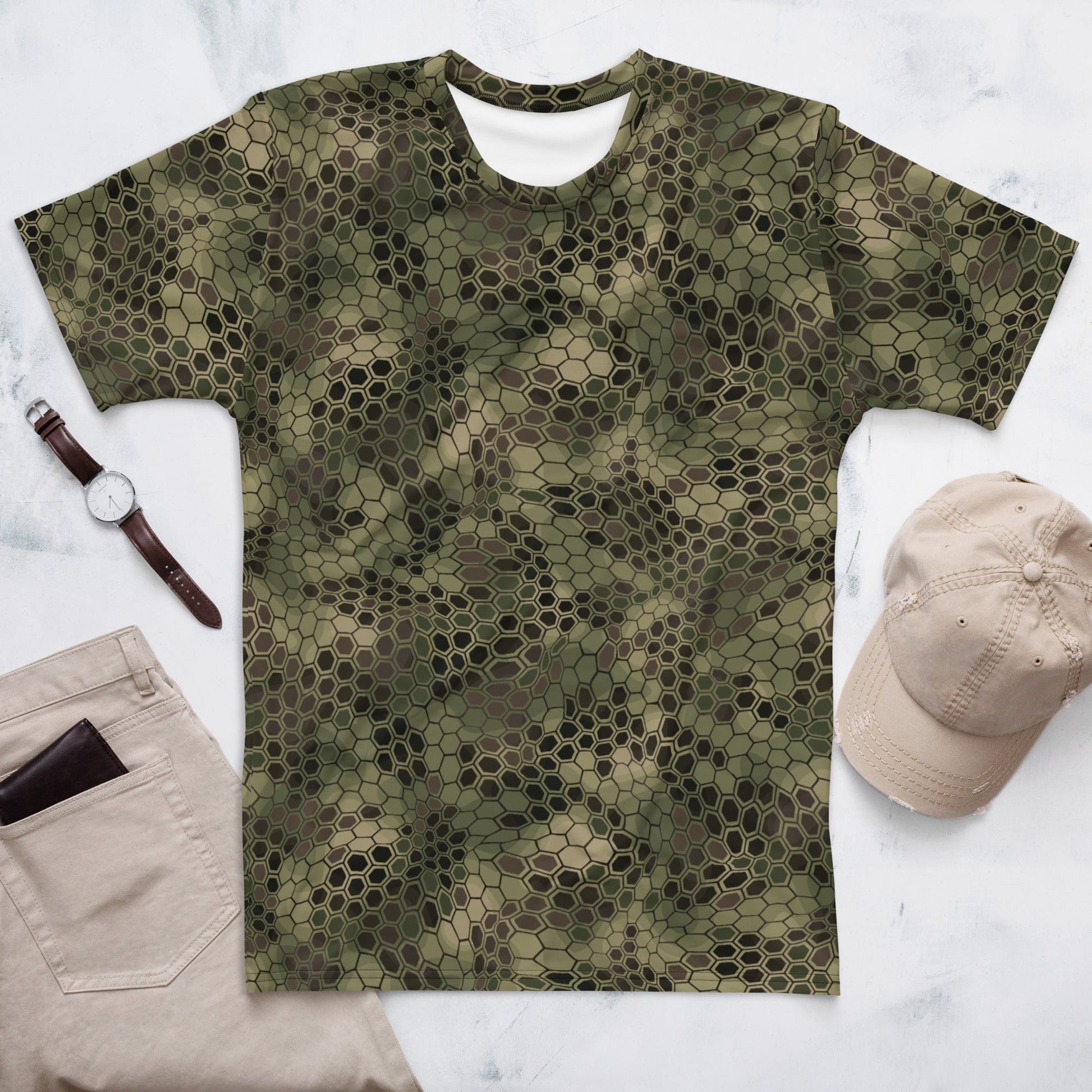 Dragon Skin Multi terrain CAMO Mens t shirt XS T Shirts