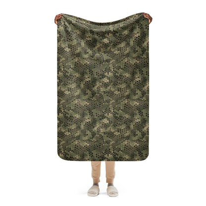 Dragon Skin Multi-terrain CAMO Sherpa blanket - 37″×57″ - Blanket