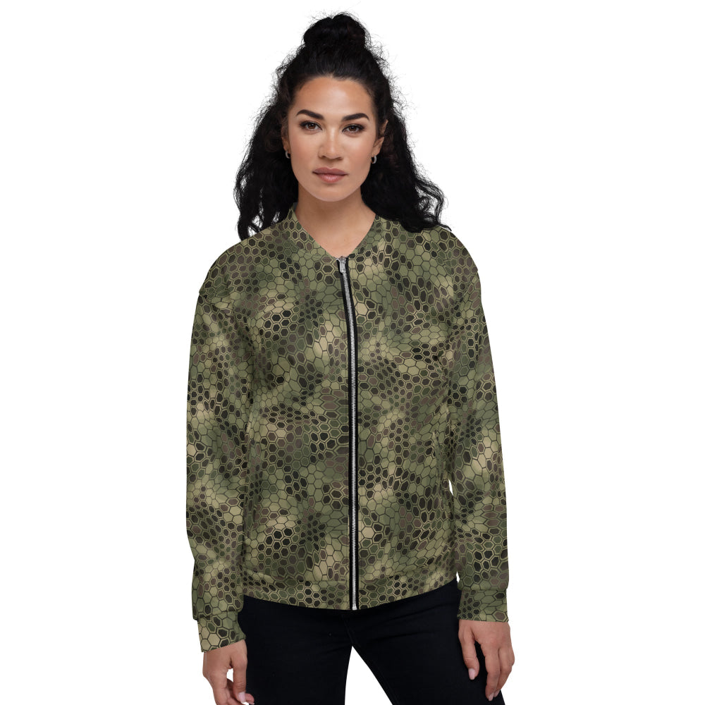 Dragon Skin Multi-terrain CAMO Unisex Bomber Jacket