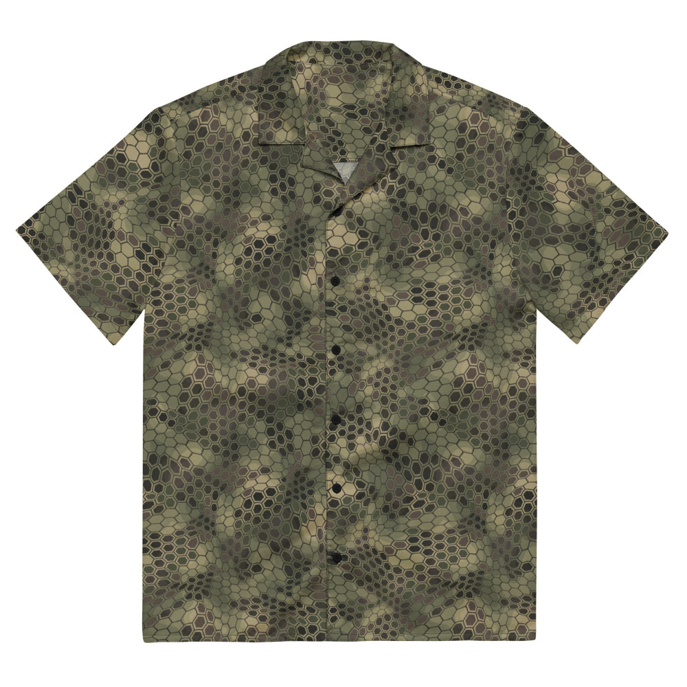 Dragon Skin Multi-terrain CAMO Unisex button shirt - 2XS - Button Shirt