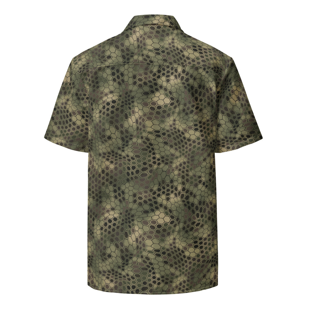 Dragon Skin Multi-terrain CAMO Unisex button shirt - Button Shirt