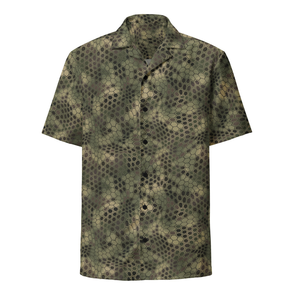 Dragon Skin Multi-terrain CAMO Unisex button shirt - Button Shirt