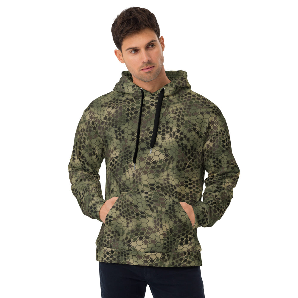 Dragon Skin Multi-terrain CAMO Unisex Hoodie - 2XS