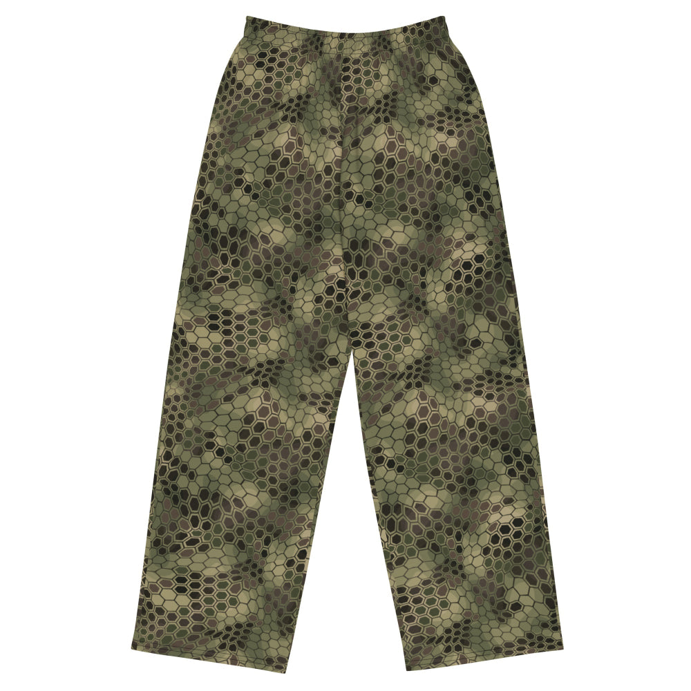 Dragon Skin Multi-terrain CAMO unisex wide-leg pants - 2XS - Unisex Wide-Leg Pants