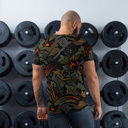 Dreadnought Firestorm CAMO Mens Athletic T-Shirt - Shirt