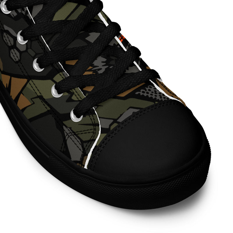 Dreadnought Firestorm CAMO Mens High-Top Canvas Shoes