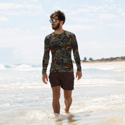 Dreadnought Firestorm CAMO Mens Long-Sleeve Rash Guard - XS - LS
