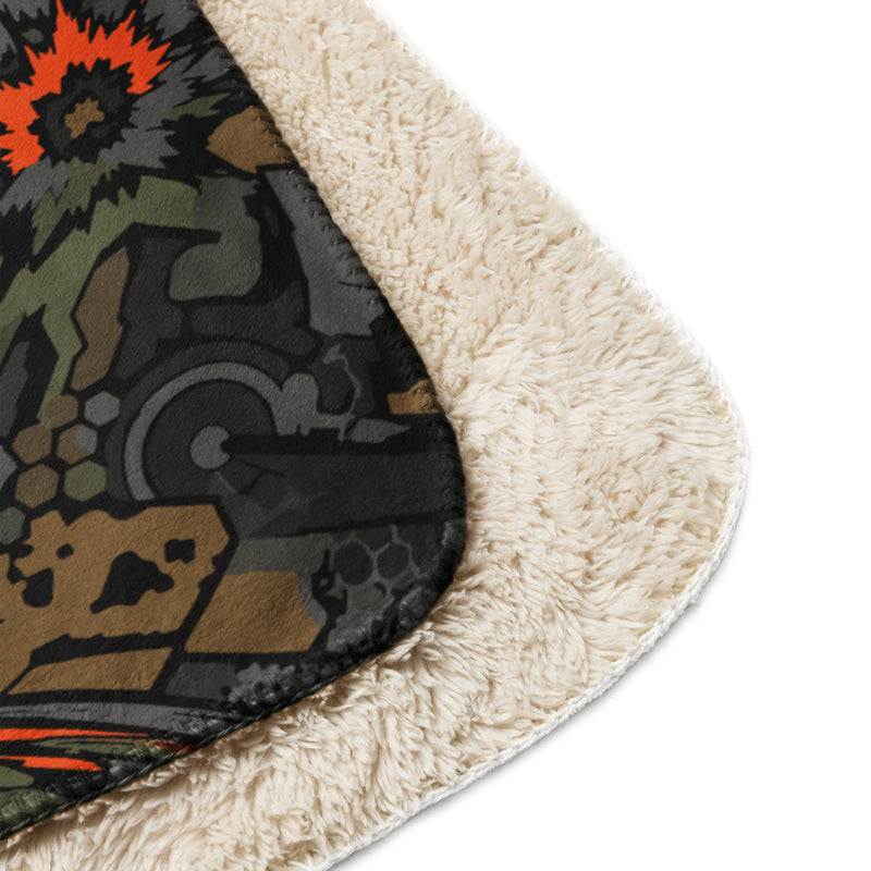 Dreadnought Firestorm CAMO Sherpa Blanket