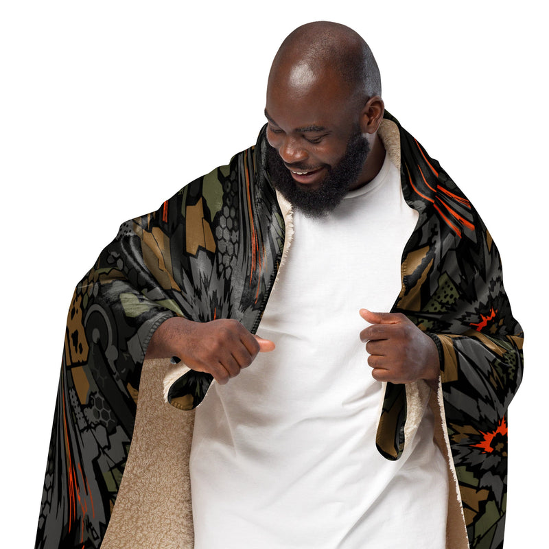 Dreadnought Firestorm CAMO Sherpa Blanket