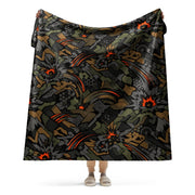 Dreadnought Firestorm CAMO Sherpa Blanket - 60″×80″