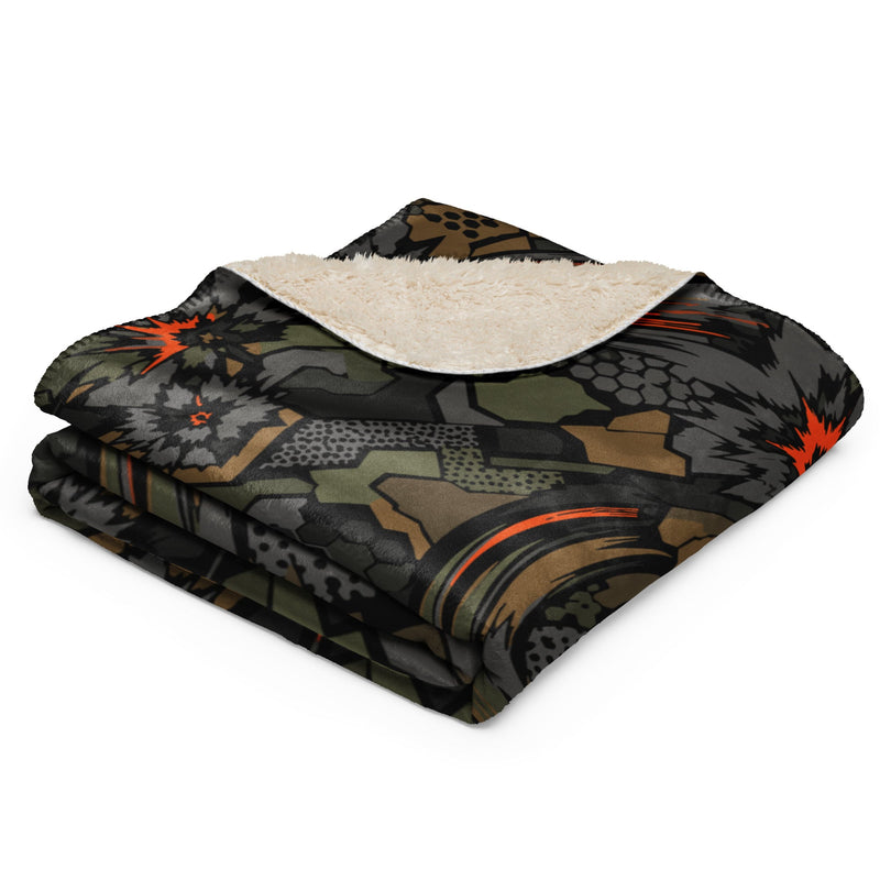 Dreadnought Firestorm CAMO Sherpa Blanket