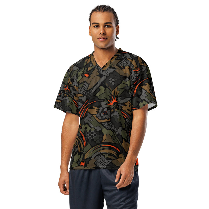 Dreadnought Firestorm CAMO Unisex American Football Jersey