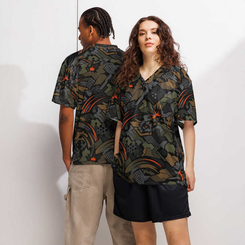 Dreadnought Firestorm CAMO Unisex American Football Jersey