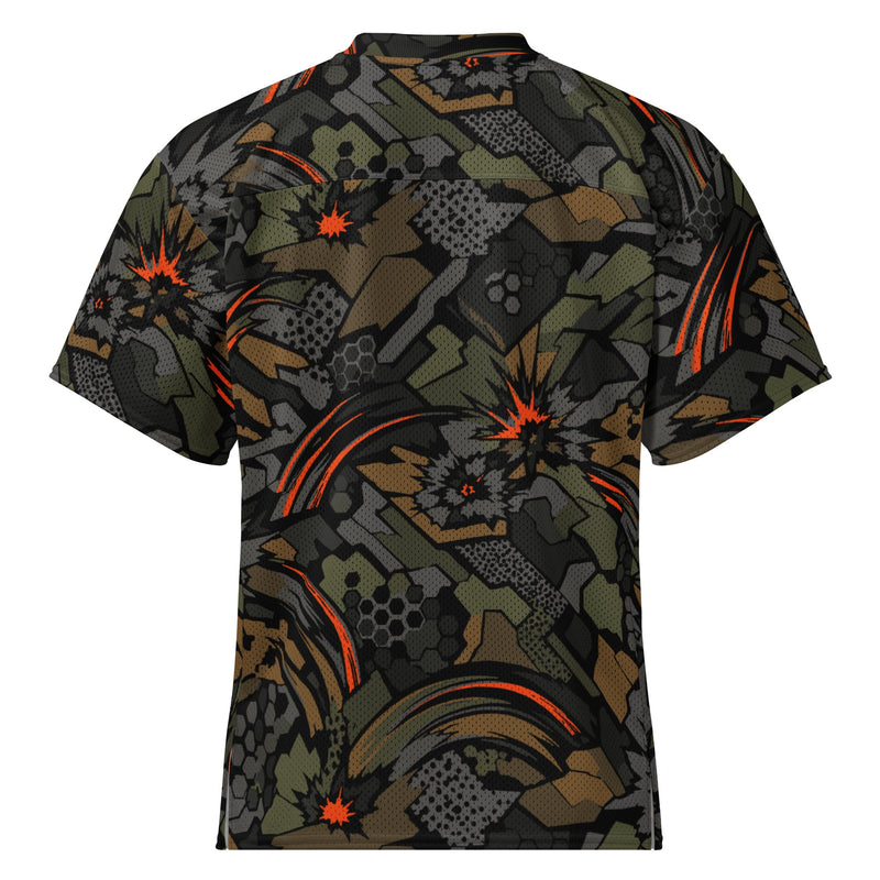 Dreadnought Firestorm CAMO Unisex American Football Jersey