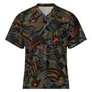 Dreadnought Firestorm CAMO Unisex American Football Jersey - 2XS