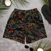 Dreadnought Firestorm CAMO Unisex Athletic Long Shorts