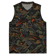 Dreadnought Firestorm CAMO Unisex Basketball Jersey